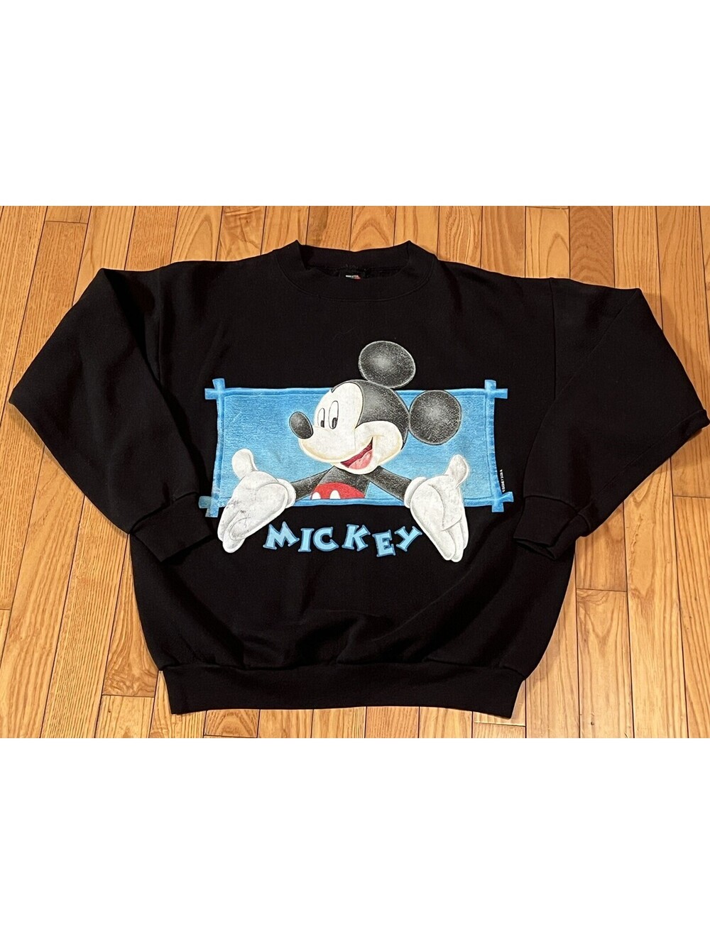 Disney Mickey Unlimited Mouse Crewneck Sweatshirt Made in USA Size M Vintage